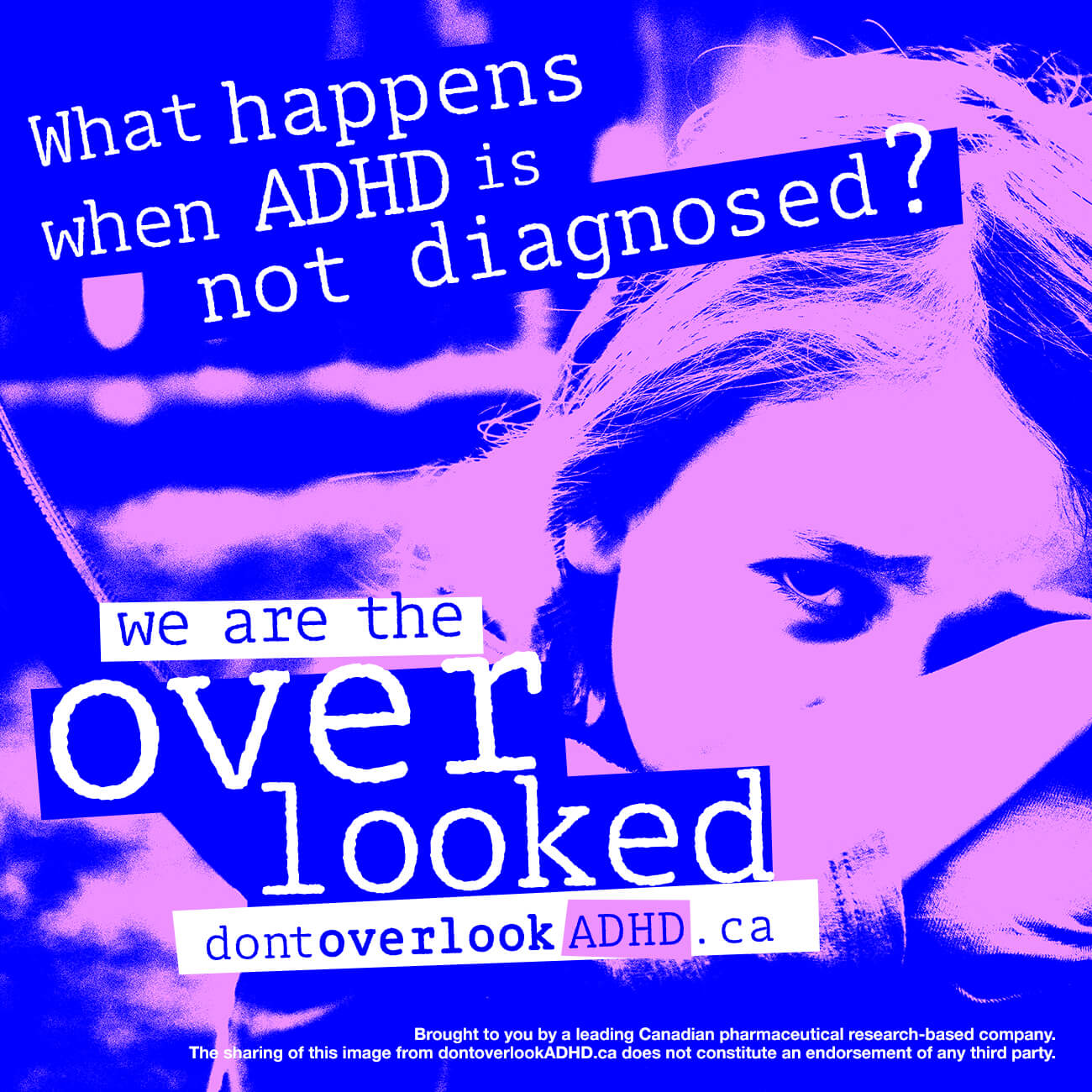What happens when adhd is not diagnosed shareable post